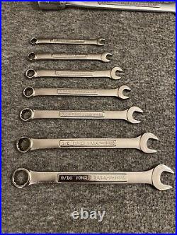 Craftsman 21 Wrench Lot V^ VA 6pt 12pt Flex Head -V- SAE Standard And Metric