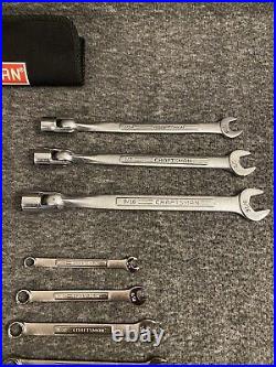 Craftsman 21 Wrench Lot V^ VA 6pt 12pt Flex Head -V- SAE Standard And Metric