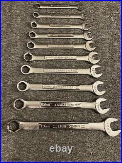 Craftsman 21 Wrench Lot V^ VA 6pt 12pt Flex Head -V- SAE Standard And Metric