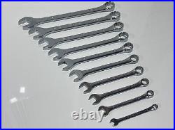 Craftsman Tools USA PROFESSIONAL 10pc SAE Chrome Combination Wrench Set