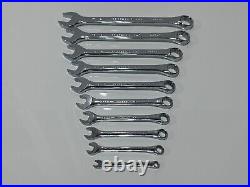 Craftsman Tools USA PROFESSIONAL 10pc SAE Chrome Combination Wrench Set