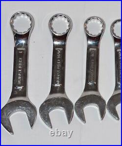 Craftsman VV USA 11Pc Short / Stubby SAE Wrench Set 3/8 1 Excellent #2