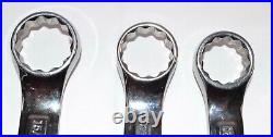 Craftsman VV USA 11Pc Short / Stubby SAE Wrench Set 3/8 1 Excellent #2