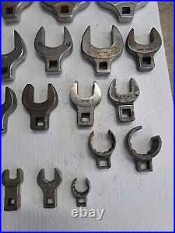 Crowfoot Socket Wrenches (Lot of 22)