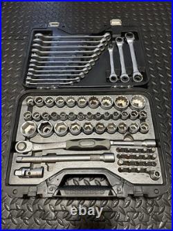 Custom Roebuck professional 72 Piece Socket, Combination & Ratchet Spanner set