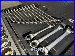 Custom Roebuck professional 72 Piece Socket, Combination & Ratchet Spanner set