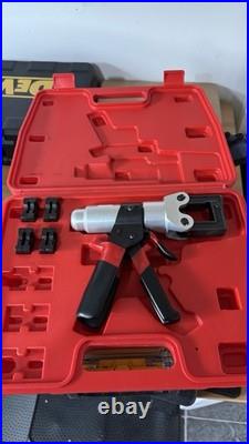 D36 Hydraulic Crimping Tool in Case 10mm 16mm 25mm 35mm Dies D36 Hydraulic Crimping Tool in Case 10mm 16mm 25mm 35mm Dies