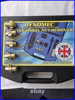 DYNOMEC Locking Wheel Nut Removal Tool KIT Set used AA / RAC + 5 EXTRA BLADE C
