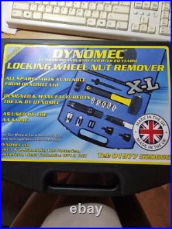 DYNOMEC X-L Locking Wheel Nut Remover Set as used by the AA and RAC. LATEST KIT DYNOMEC X-L Locking Wheel Nut Remover Set as used by the AA and RAC. LATEST KIT