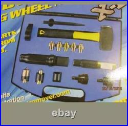 DYNOMEC X-L Locking Wheel Nut Remover Set as used by the AA and RAC. LATEST KIT