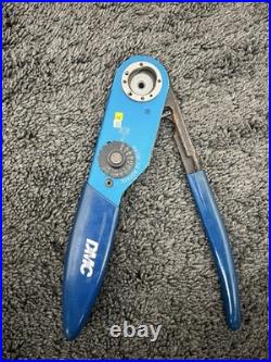 Daniels Manufacturing DMC AF8 Adjustable Crimp Tool M22520/3-1 Gage Daniels Manufacturing DMC AF8 Adjustable Crimp Tool M22520/3-1 Gage
