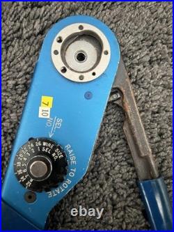 Daniels Manufacturing DMC AF8 Adjustable Crimp Tool M22520/3-1 Gage Daniels Manufacturing DMC AF8 Adjustable Crimp Tool M22520/3-1 Gage