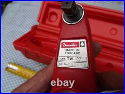 Desoutter Torque Wrench Made in England 3/8 Drive TW27
