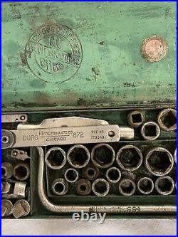 Duro Tools Kit 1930s 1/2 Inch Drive Socket Set