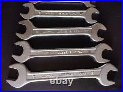 EVEREST No. 22 SPANNERS WRENCHES x 8 MADE IN INDIA FERRARI TOOLKIT TOOLS