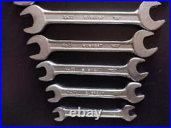 EVEREST No. 22 SPANNERS WRENCHES x 8 MADE IN INDIA FERRARI TOOLKIT TOOLS