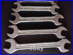 EVEREST No. 22 SPANNERS WRENCHES x 8 MADE IN INDIA FERRARI TOOLKIT TOOLS