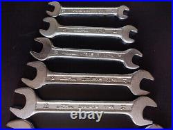 EVEREST No. 22 SPANNERS WRENCHES x 8 MADE IN INDIA FERRARI TOOLKIT TOOLS