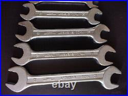 EVEREST No. 22 SPANNERS WRENCHES x 8 MADE IN INDIA FERRARI TOOLKIT TOOLS