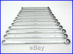 EXPERT 12 Pc Extra Long Metric Ratcheting High Performance Box Wrench Set 8-19mm