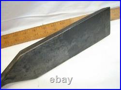 Early Blacksmith Hand Forged Slick Timber Chisel 3 Wood Tool Boat Maker Framing