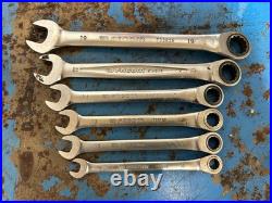 Facom combination ratchet spanner 10mm, 12mm, 13mm, 15mm, 17mm, 19mm