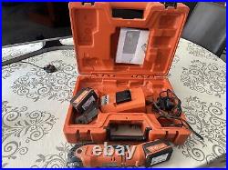 Fein MultiTalent Multifunction Tool Orange Charger And Two Battery