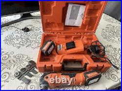 Fein MultiTalent Multifunction Tool Orange Charger And Two Battery