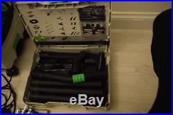 Festool TS55 PLUNGE SAW CTL MIDI DUST EXTRACTOR 240V, 2x Guide Rail, 2x Clamps