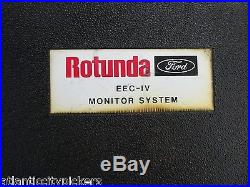 Ford Rotunda Otc Tool 007-00018 Eec-iv Monitor System With Case