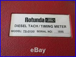Ford Rotunda Otc Tool 78-0100 Diesel Tach Timing Meter Tool