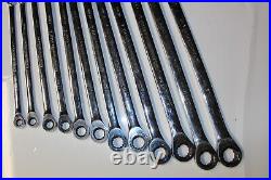 GEARWRENCH 85988 GearBox 12-P XL Ratcheting Double Box Wrench Set Metric 12pcs