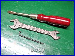 GERMAN AUTO VINT. TOOL KIT LOT SCREWDRIVER DIN 895 GEHAWE 3mm W. GERMANY