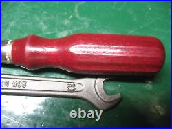 GERMAN AUTO VINT. TOOL KIT LOT SCREWDRIVER DIN 895 GEHAWE 3mm W. GERMANY