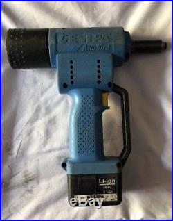 Gesipa AccuBird 14.4V Portable Battery Power Rivet Gun Tool