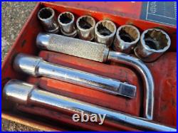 Gordon Socket & Attachment set No. 488 1/2 Sq drive Used Gordon Socket & Attachment set No. 488 1/2 Sq drive Used