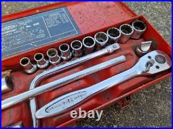 Gordon Socket & Attachment set No. 488 1/2 Sq drive Used Gordon Socket & Attachment set No. 488 1/2 Sq drive Used