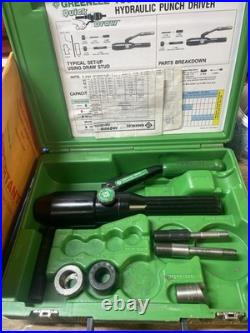 Greenlee 7804E Hydraulic Punch Driver Spare Or Repair