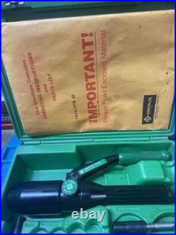Greenlee 7804E Hydraulic Punch Driver Spare Or Repair