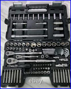 Halfords Advanced 100 Pc Socket Set Used. Excellent Condition