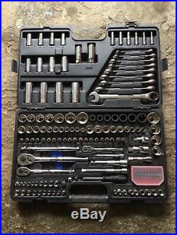 Halfords Advanced 170 Piece Socket & Ratchet Spanner Set Tool Box DIY Hand Tools