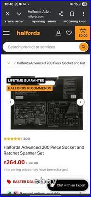 Halfords Advanced Socket Set 200