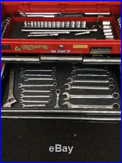 Halfords Tool Chest With Tools Starter Box Sockets Spanners Apprentice Tool Kit