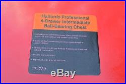 Halfords professional 9 draw tool chest and 4 drawer intermediate chest