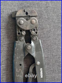 Hand crimp tools, used condition x 4 c4