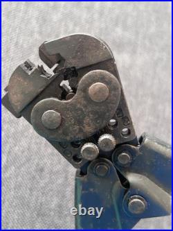 Hand crimp tools, used condition x 4 c4