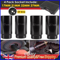 Harmonic Balancer Socket Set Crank Bolt Socket Removal Tool 17MM 21MM 22M 27MM Harmonic Balancer Socket Set Crank Bolt Socket Removal Tool 17MM 21MM 22M 27MM