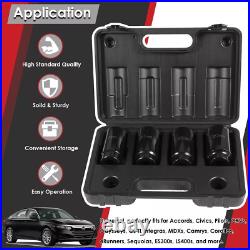 Harmonic Balancer Socket Set Crank Bolt Socket Removal Tool 17MM 21MM 22M 27MM Harmonic Balancer Socket Set Crank Bolt Socket Removal Tool 17MM 21MM 22M 27MM