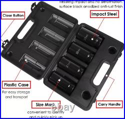 Harmonic Balancer Socket Set Crank Bolt Socket Removal Tool 17MM 21MM 22M 27MM Harmonic Balancer Socket Set Crank Bolt Socket Removal Tool 17MM 21MM 22M 27MM