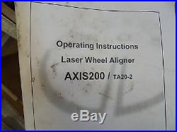 Haweka AXIS200/ ta20-2 Truck laser alignment